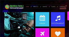 Desktop Screenshot of greenchilievents.com